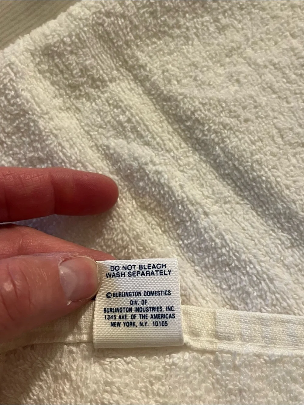 Classic Vintage White Eyelet Border Bath Towel - White Set of 2 Made USA
